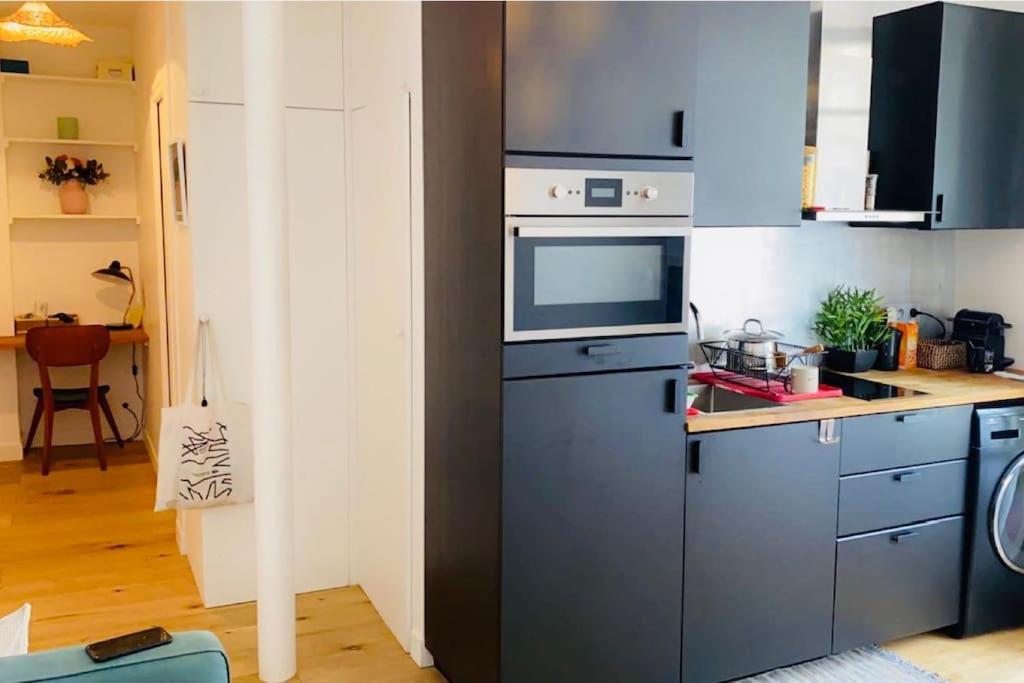Paris - Appartement Cosy - Tour Eiffel A Pied Esterno foto